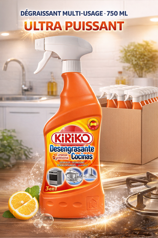 Dégraissant 750 ml – Nettoyant Multi-Surfaces Graisses Tenaces