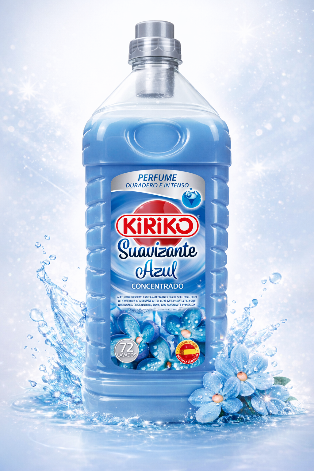 Assouplissant Azul 2 litres  Concentré  – Parfum Fraîcheur Longue Durée