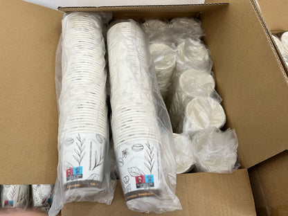 Carton 1000 pièces gobelets à thé - 7Oz