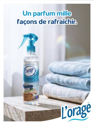 L'Orage Ozone désodorisant 420ml - Carton de 12 pièces